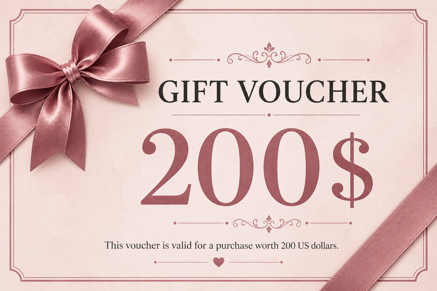 200 GIFT VOUCHER